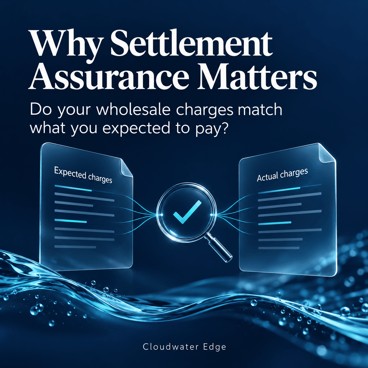 Settlement Assurance: Expected vs. Actual